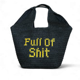 FULL of SHIT Oversized Beach Bag